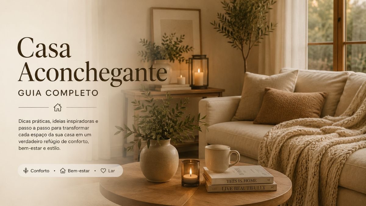Como criar uma casa aconchegante: Guia Completo para um lar bonito e relaxante
